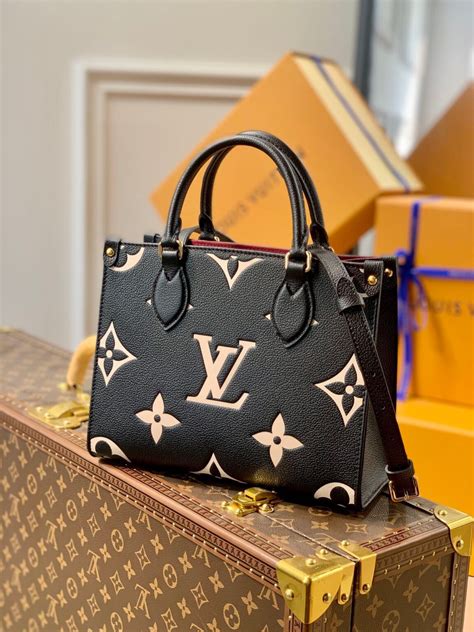 lv bags black and white|black leather louis vuitton bag.